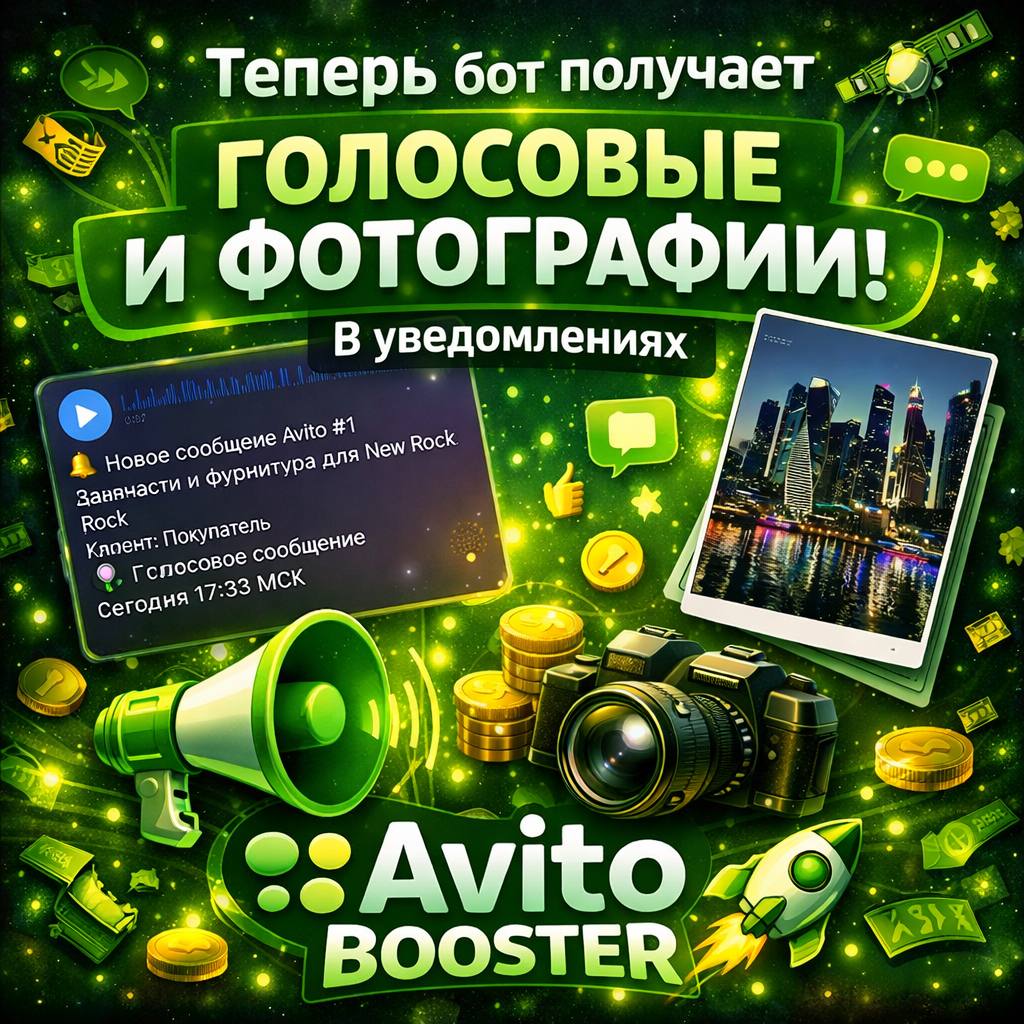 Голосовые и фото в уведомлениях